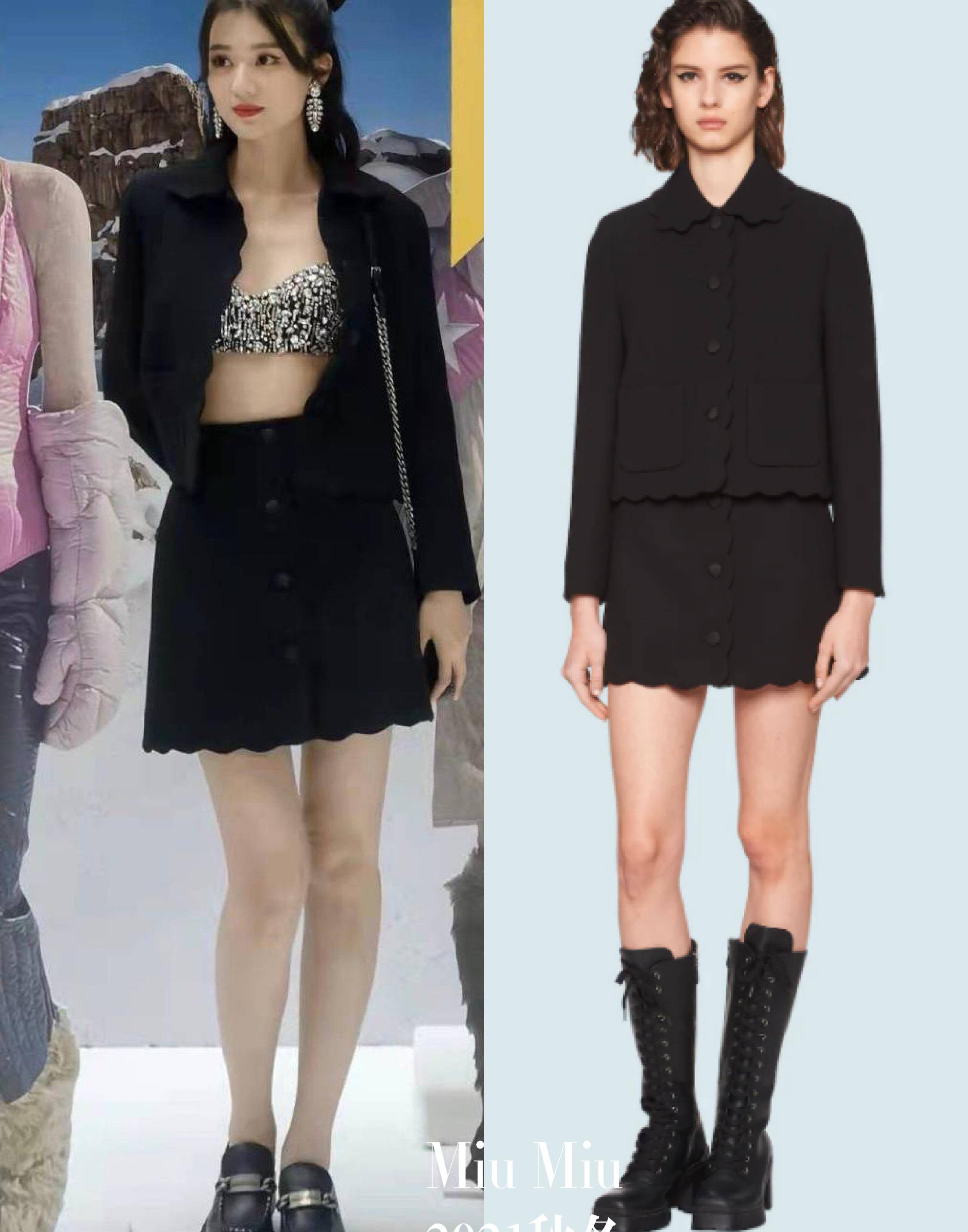 眼睛敢穿敢秀与超模同框不输,和娜扎同台也出彩!乔欣悄悄逆袭太惊艳