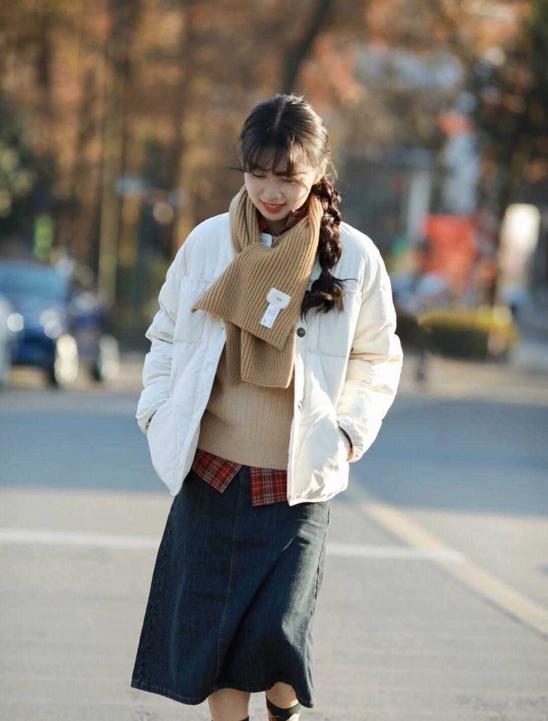 原创小个子女生也能穿出韩系范儿，这些搭配保暖又有腔调，时髦百搭