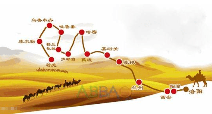 还有这么精彩的故事:中国历史果然离不开吃货_洛阳_丝绸之路_国家