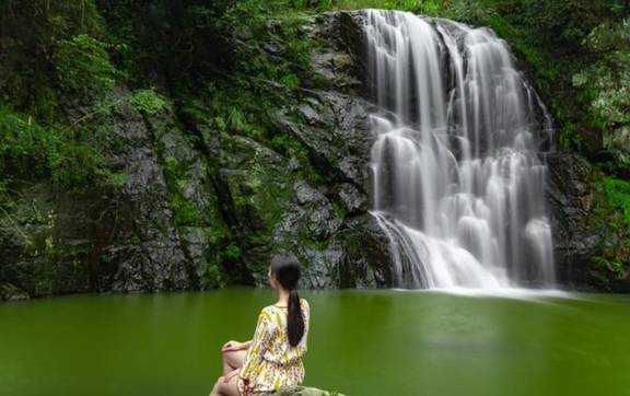 藏在浙江的人间仙境，七瀑一湖景色优美