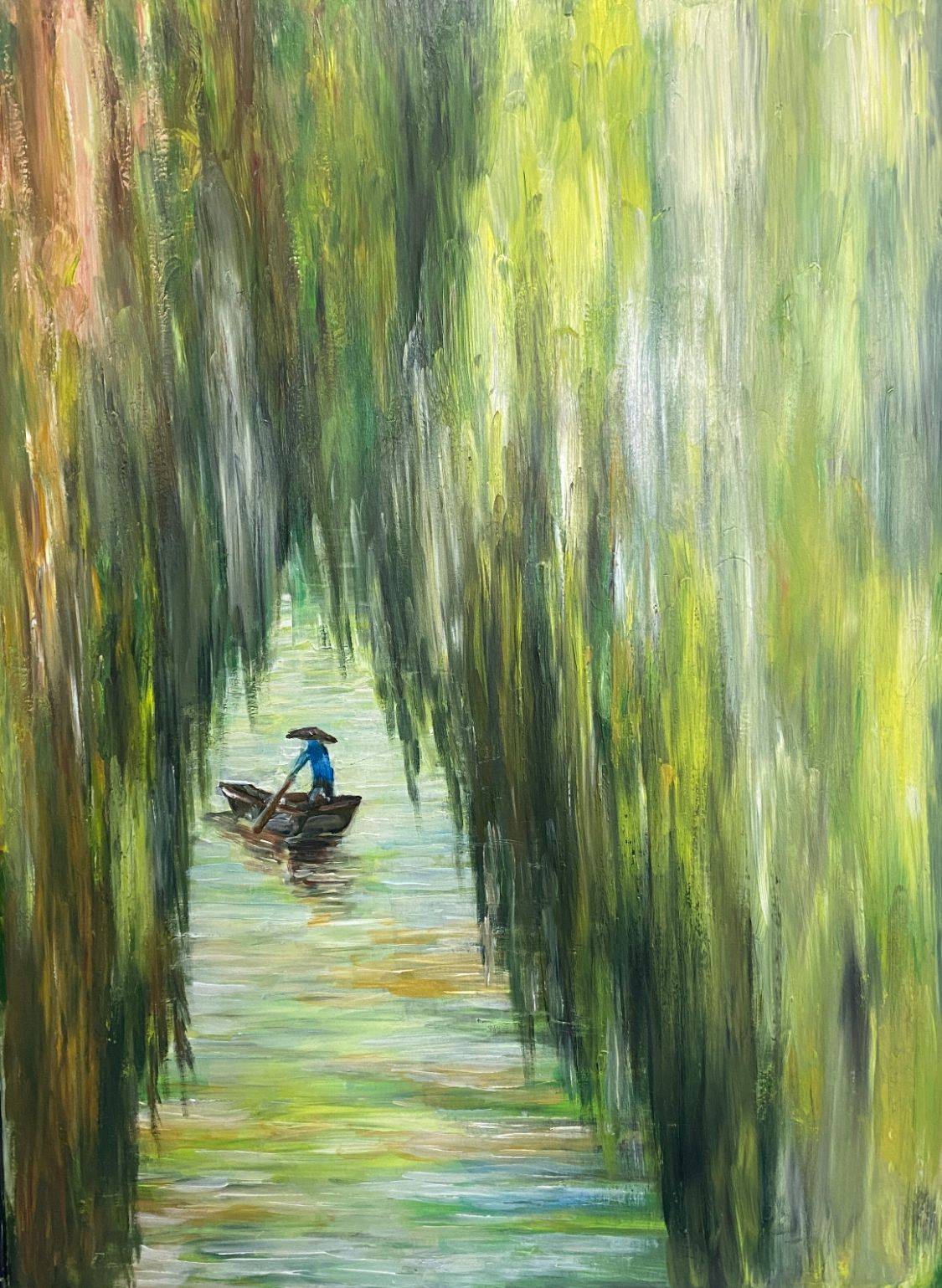 国画|中国书画名家朱乐民、学生陈丽君、南燕、小萍、碧云、谢自然作品