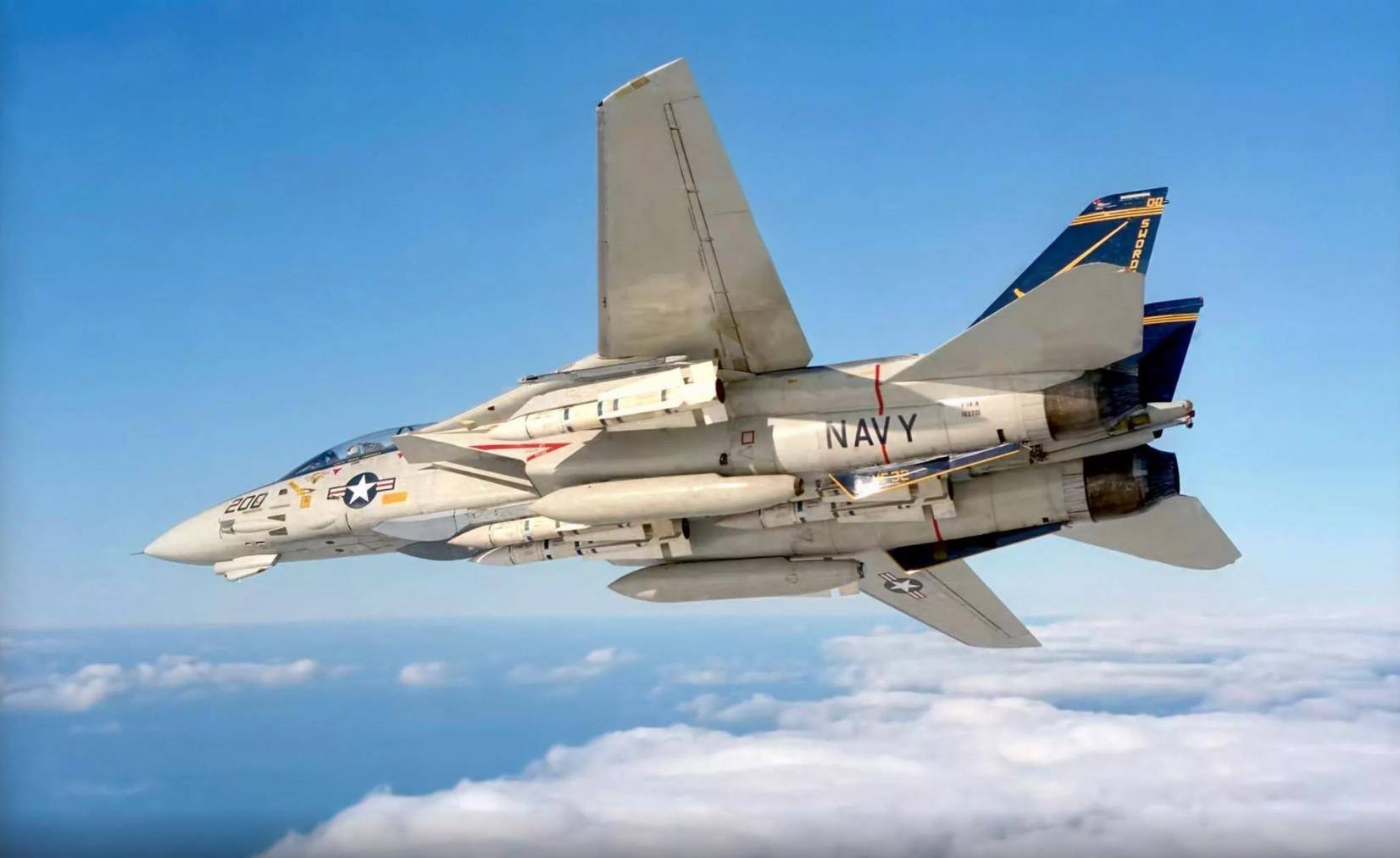 过度吹嘘的f14战机坠毁率颇高被美国断然舍弃