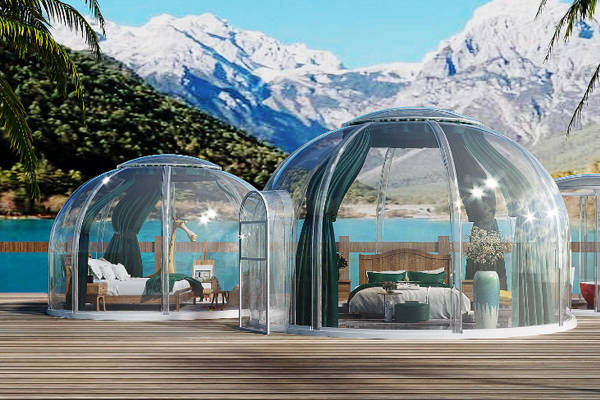 星空泡泡屋成为打造独特旅居体验的网红产品_用户_材料_紫外线