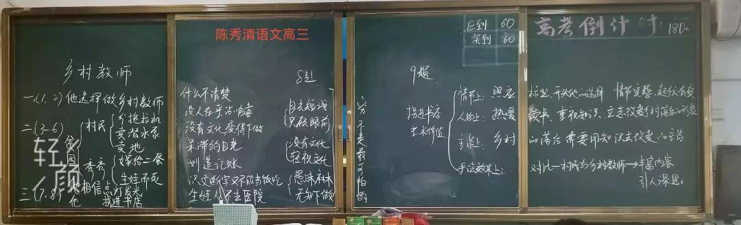 忻州一中“板书设计大赛”优秀作品展示