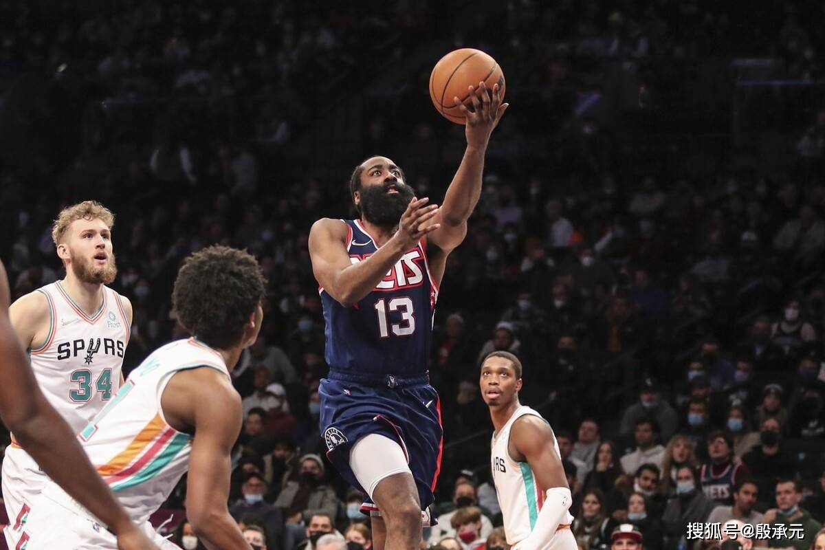 原创26712超越基德哈登一项数据成篮网队史第二人