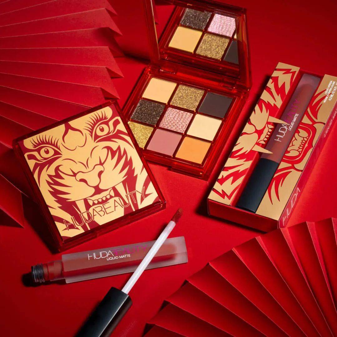 虎年彩妆第二波千篇一律的金红配色也能做到全员开挂