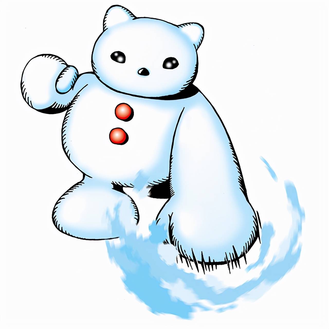 原创物竞天择适者生存在数码世界极寒之地衍生出来的亚种数码兽