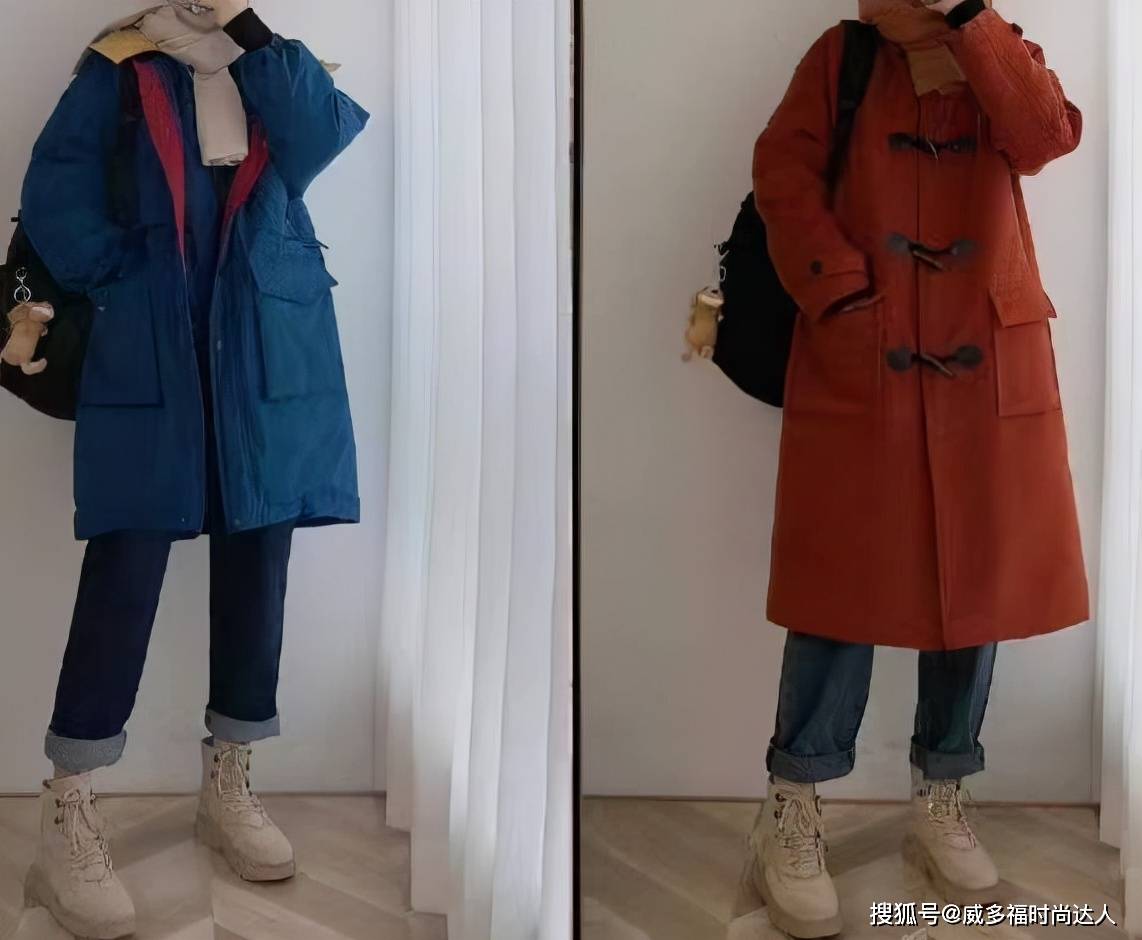 配饰 羽绒服”有点臃肿了！穿时髦的“棉服”，简约中的温暖体验