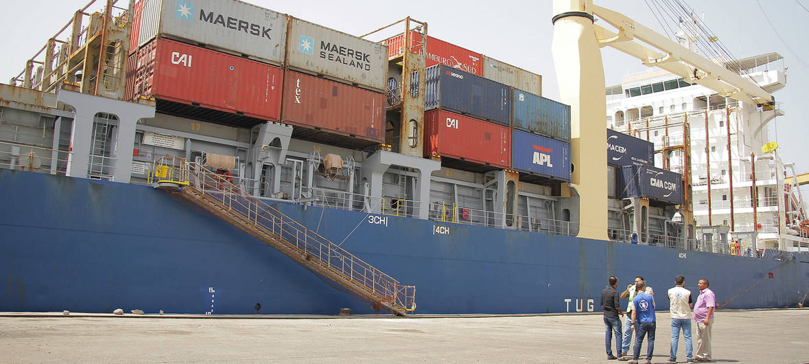 原创联合国警告勿将也门荷台达港军事化