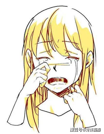 眼泪教你绘画人物哭泣的表情