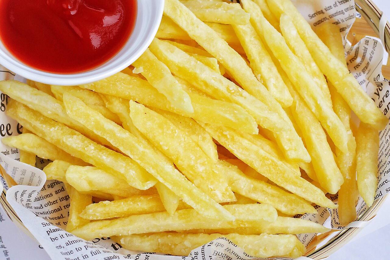 原创成本不到3块钱的炸薯条一做一大盆不用再去外面吃了