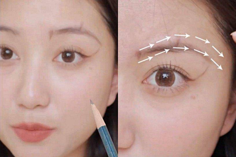 画眉张柏芝吴昕画眉画了个寂寞？get“骨相画眉”技巧，打造黄金比例