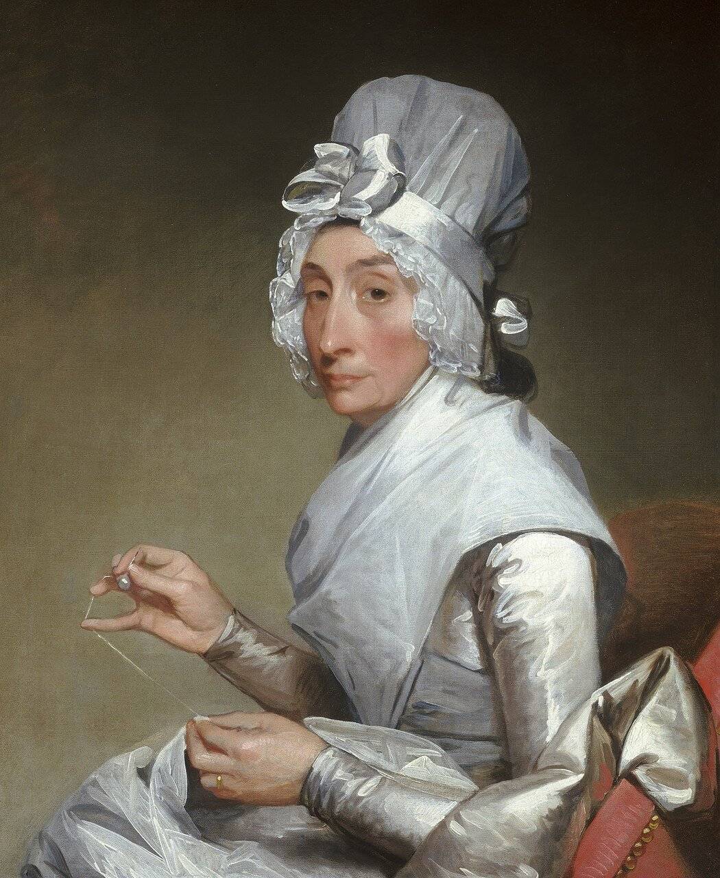 美国最著名的肖像画家之一吉尔伯特斯图尔特