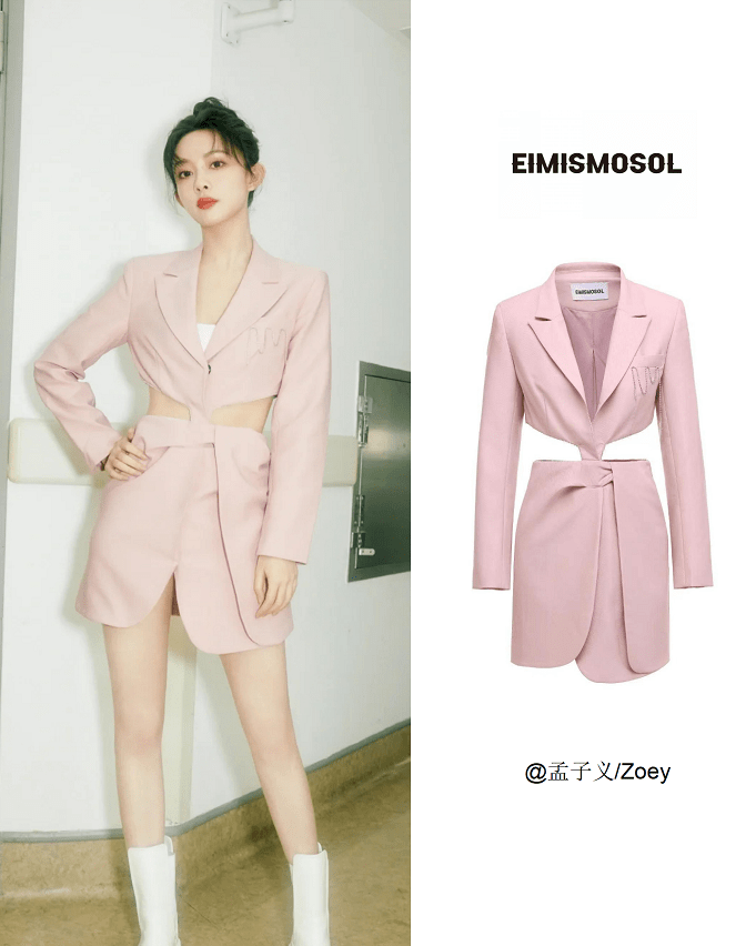 脸蛋 孟子义的脸蛋还挺自然的，就算穿一身的logo装，感觉也不土气