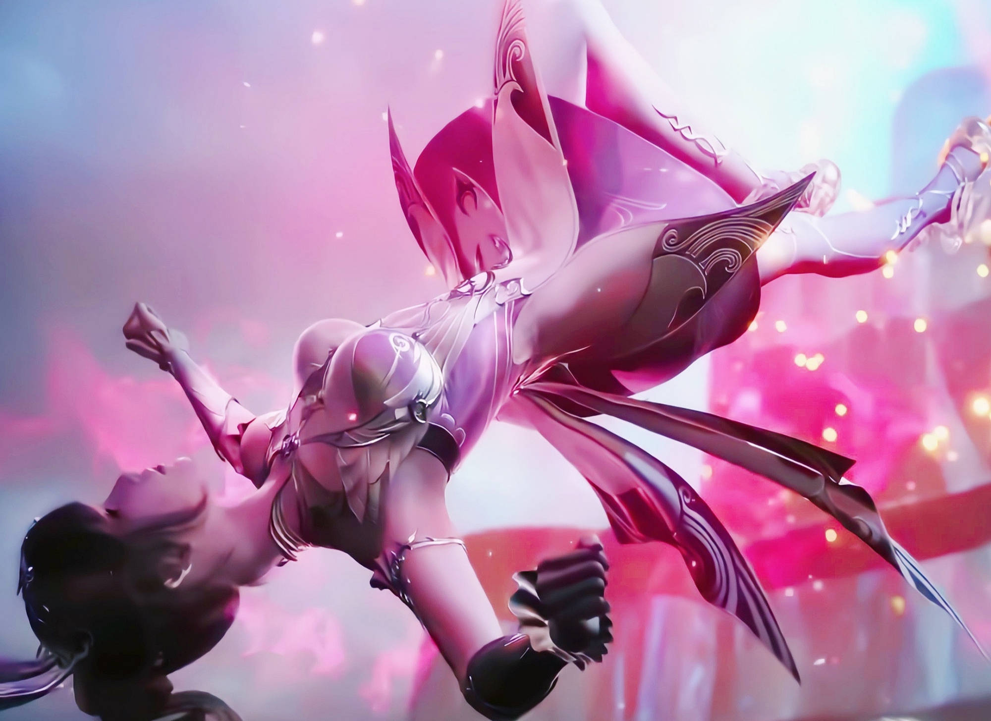 斗罗出现失误小舞反重力裙意外消失裙摆上飘差点全走光