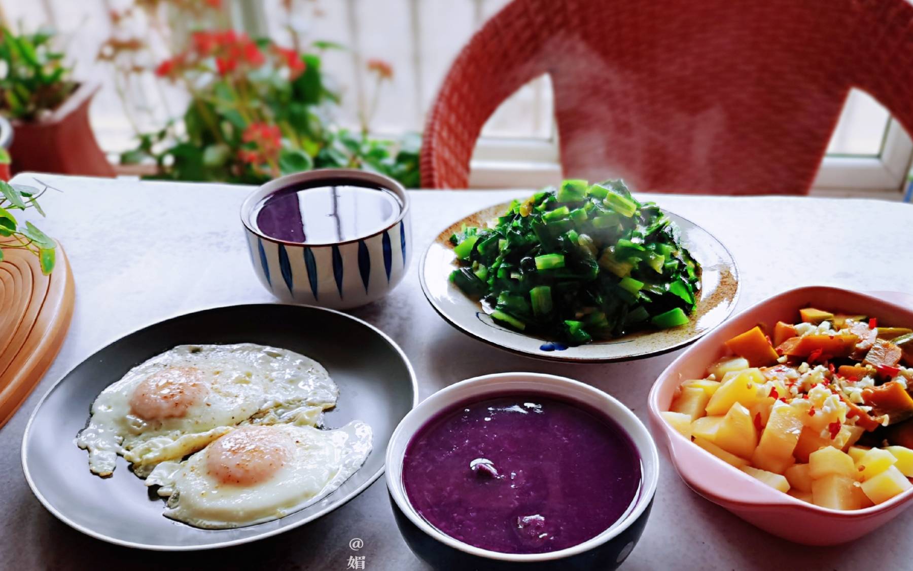 粗细|老两口的一周早餐不重样,粗细搭配做法简单健康,吃得舒服又实惠