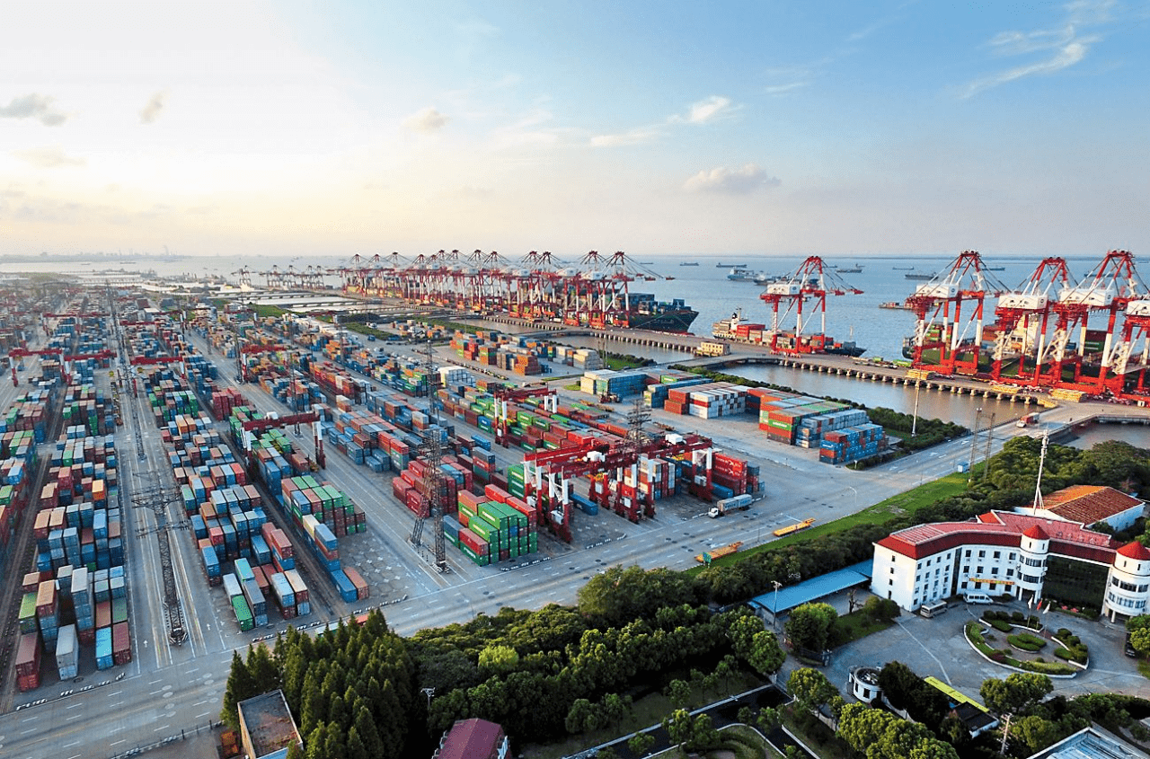 上海港集装箱吞吐量,连续12年位居全球第1,中国是咋做到的?_洋山_自动
