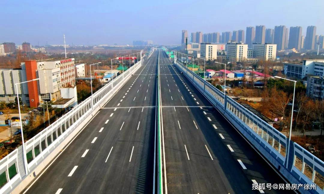 实地探访全程10分钟徐州三环南路快速路主线明天正式通车