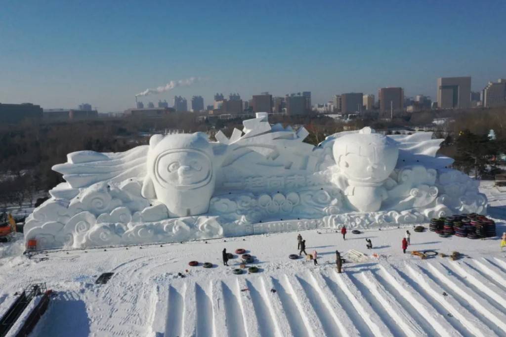 长春|长春世界雕塑园：让更多群众体验冰雪乐趣，感受冬奥氛围