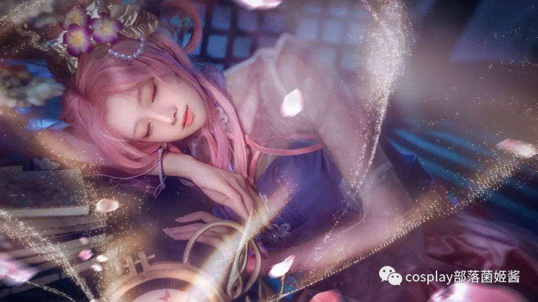 cos王者荣耀乞巧织情王昭君cos正片走路摇