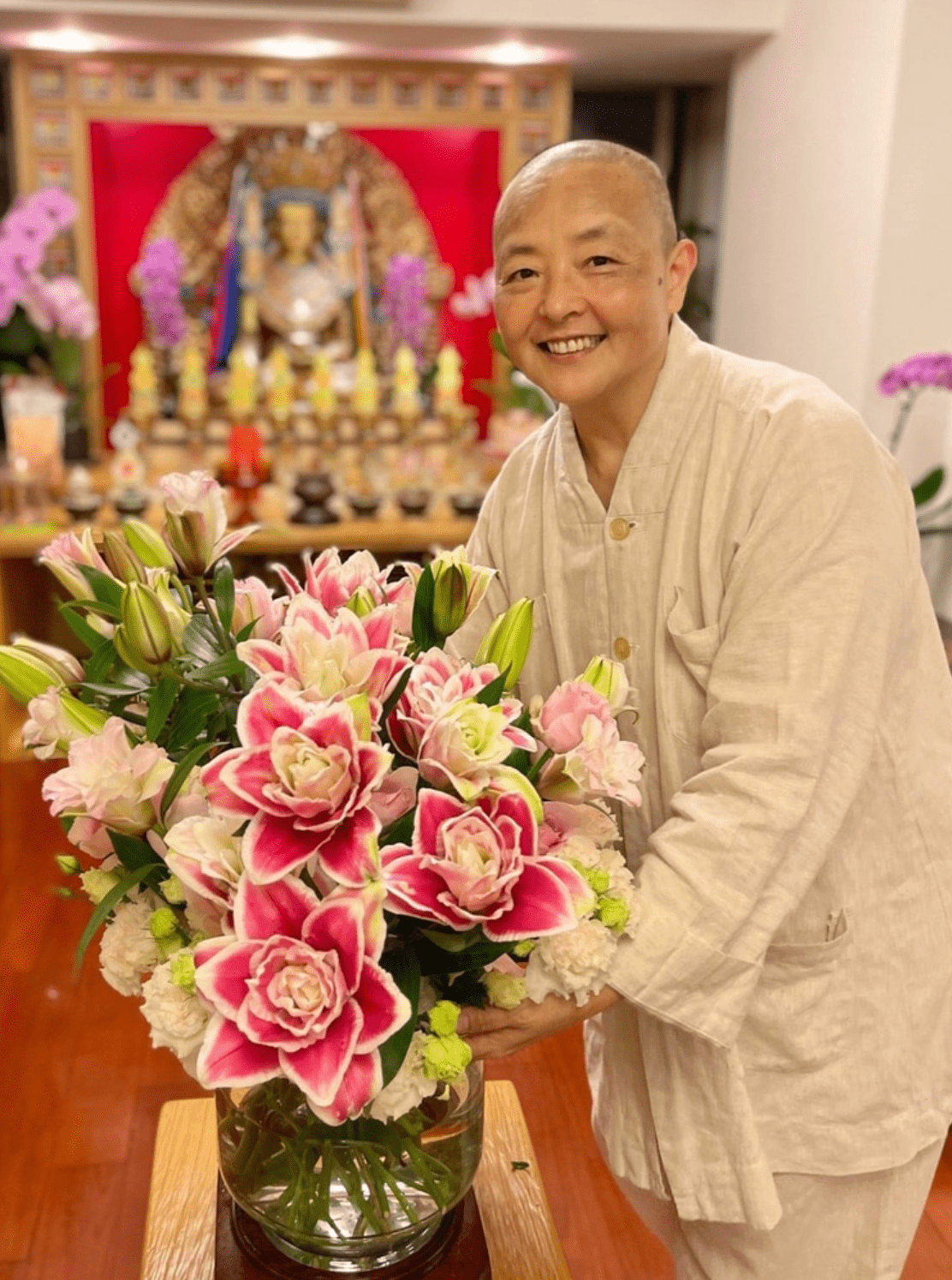 瓊瑤女郎劉藍溪離世享年61歲，嫁人後剃度出家30年，長居海外寺廟 娛樂 第5張