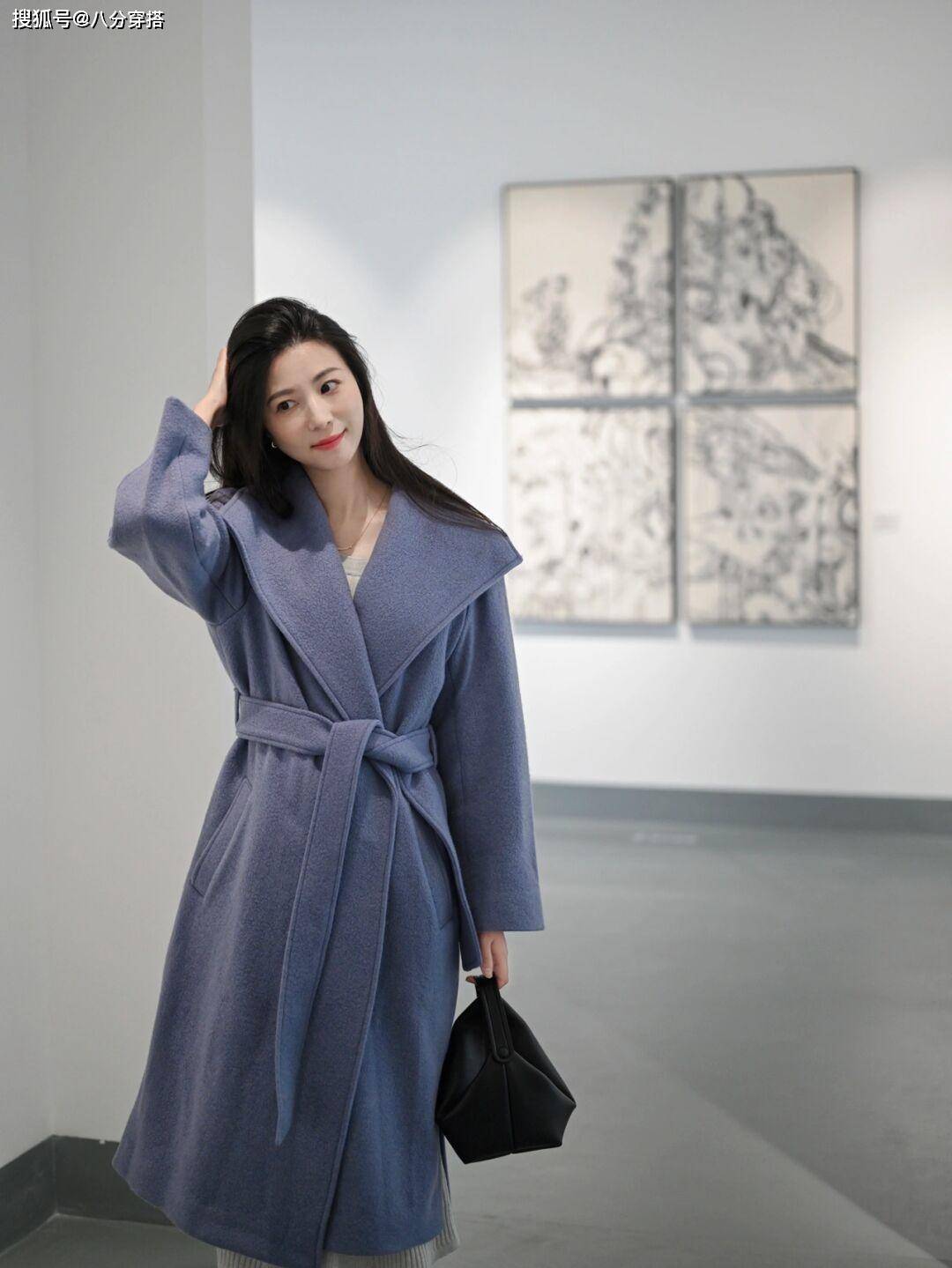 颜色 冬季穿衣想要打破沉闷感？学学这些大衣搭配，温柔显白又不挑人