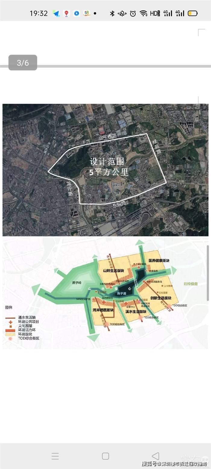 中心区望牛岗村燕子湖片区城市更新,坪山深中学校旁_项目_规划_建设