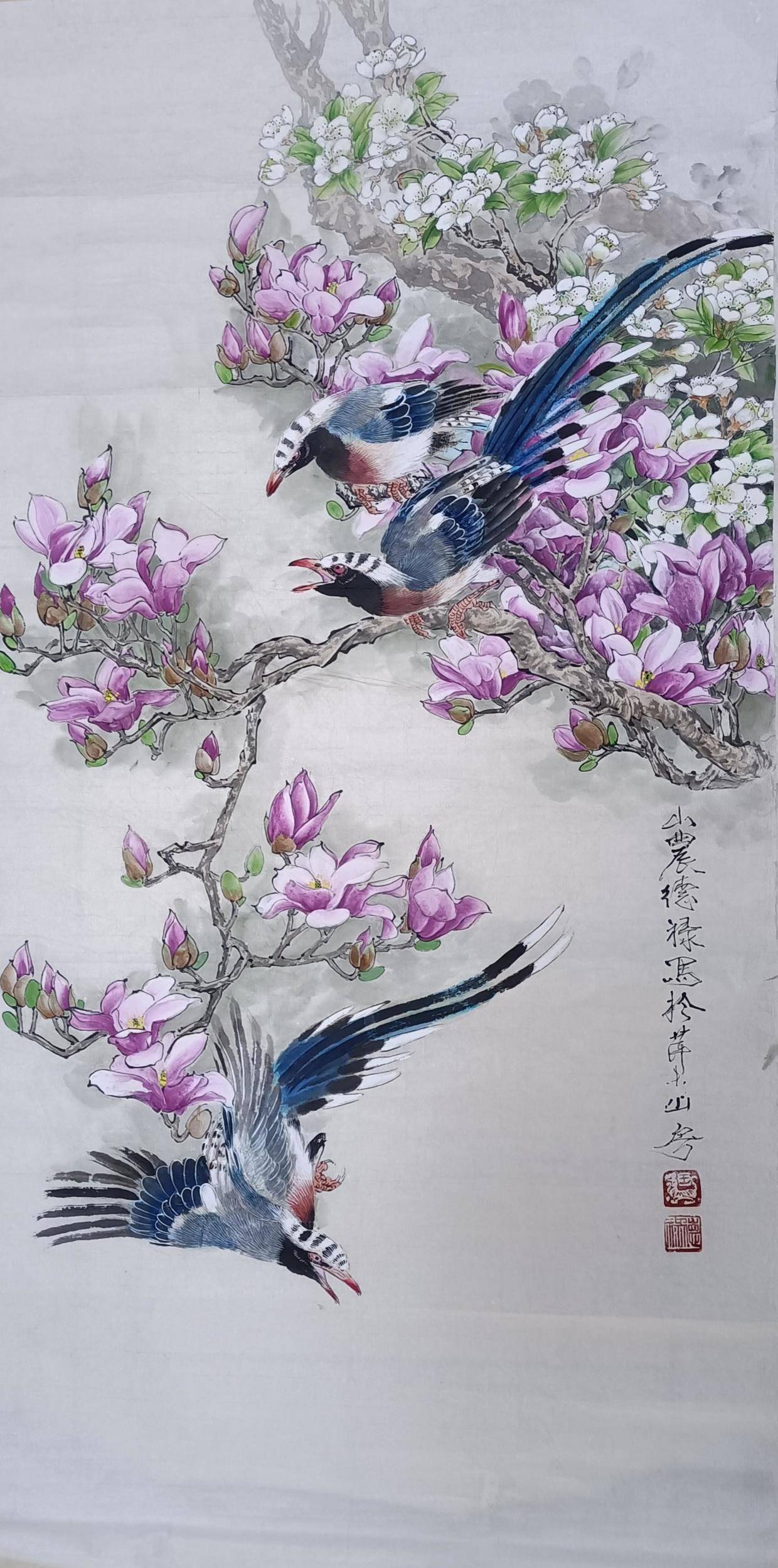 王德禄最新花鸟画集