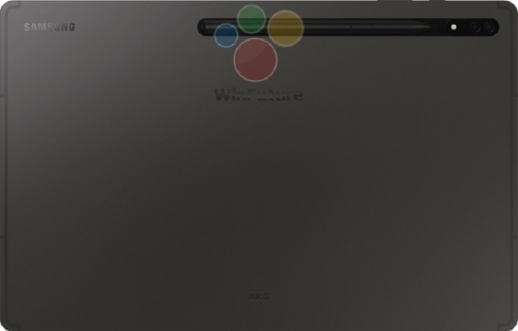 Galaxy Tab S8 Ultra产品图疑似泄露，异形刘海屏十分醒目