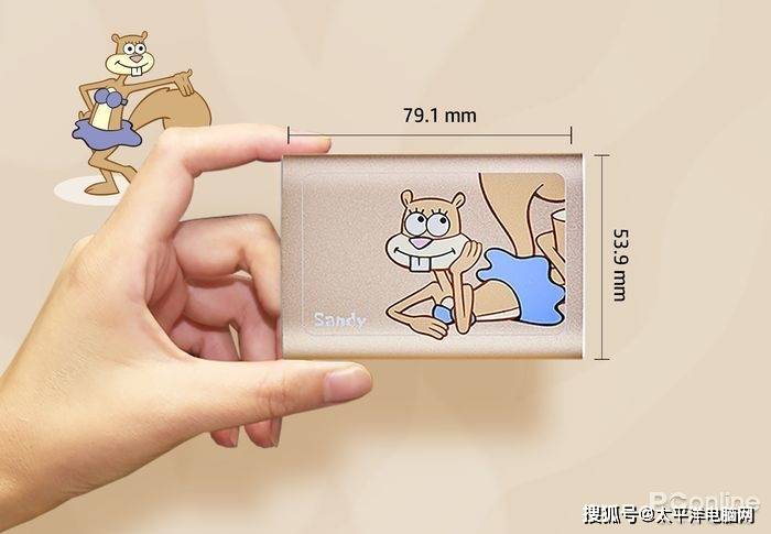 新年宠粉礼 | 【惠普 x 海绵宝宝】联名移动SSD来啦
