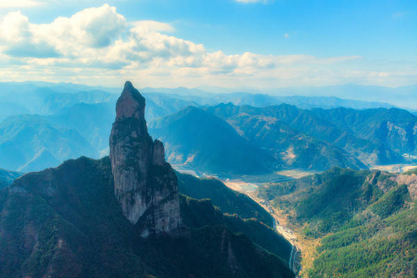 造型|梦游天姥吟留别，神仙居登高祈福，赏世界最高天然观音像