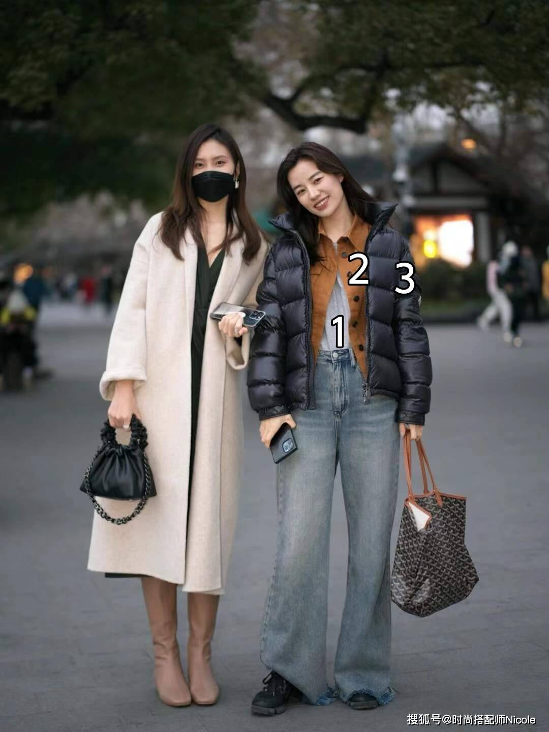 降低 去了上海才知道，会穿的女人都爱“叠穿”，不露腿不露腰照样时髦