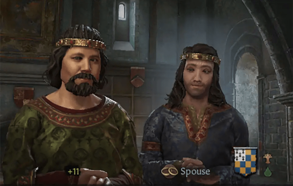 《十字军之王3》将在最新资料片中支持同性纳妾与婚姻