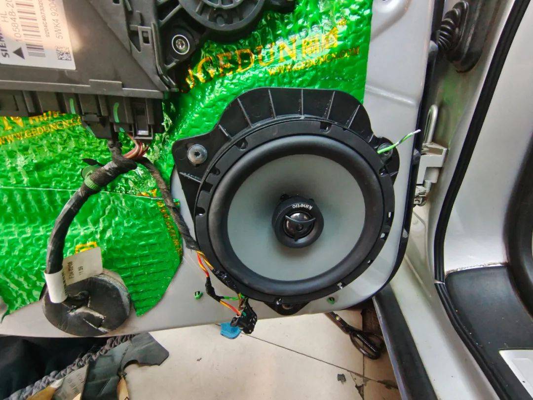 长春西玛汽车音响改装奥迪a4摩雷全声场音质升级femdsp调音