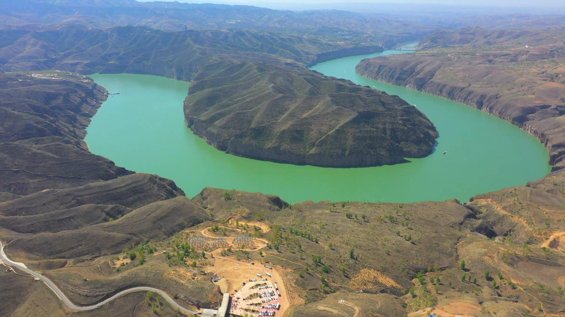 俯瞰山西云中天下脊数州看晋山
