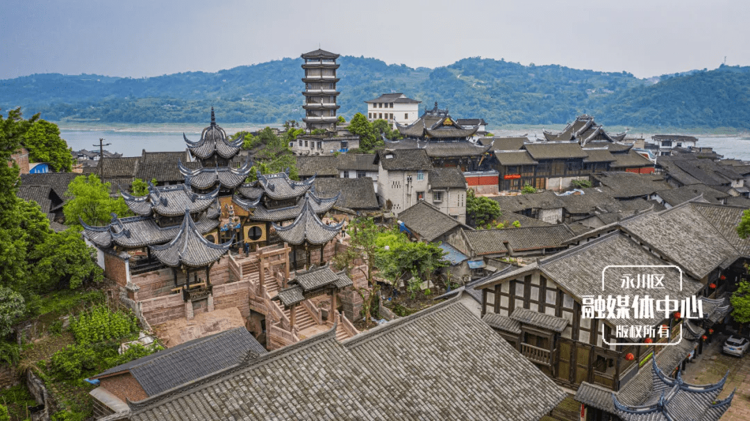 区县解读重现千年风采永川松溉古镇开街