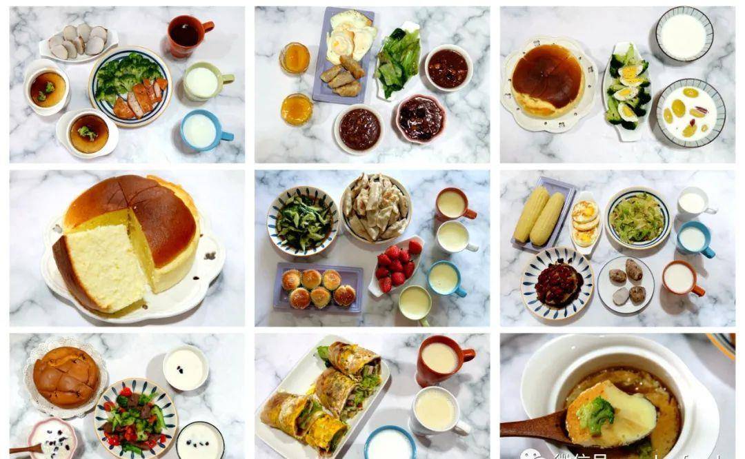 饮食|过年了,早餐也要按时吃,饮食规律身体更健康,一周早餐食谱分享