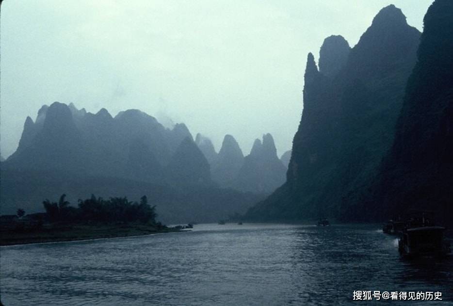 老照片 1985年的广西桂林 那山那水那座城