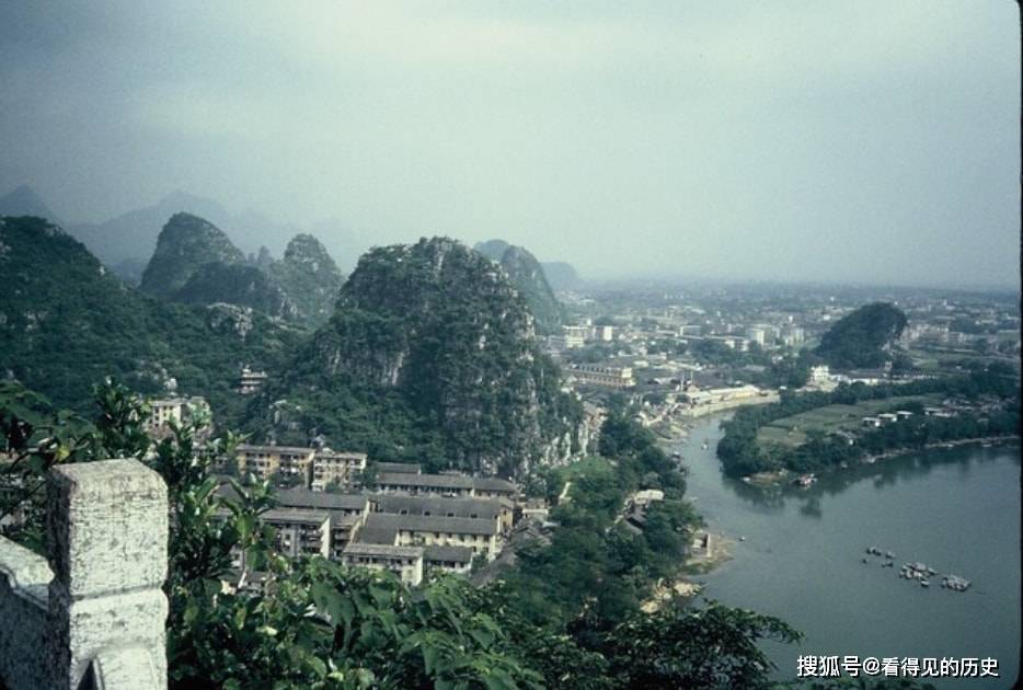 老照片 1985年的广西桂林 那山那水那座城