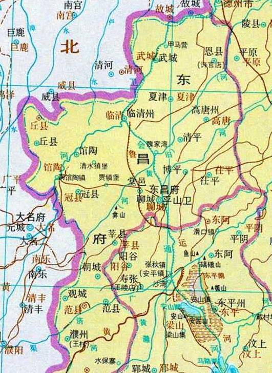 莘县地理位置图片
