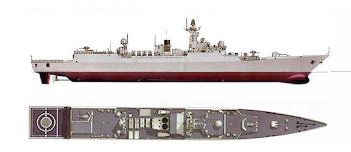 原创小步快跑时代产物052b武汉舰改造出炉未来摇身一变远洋护卫舰