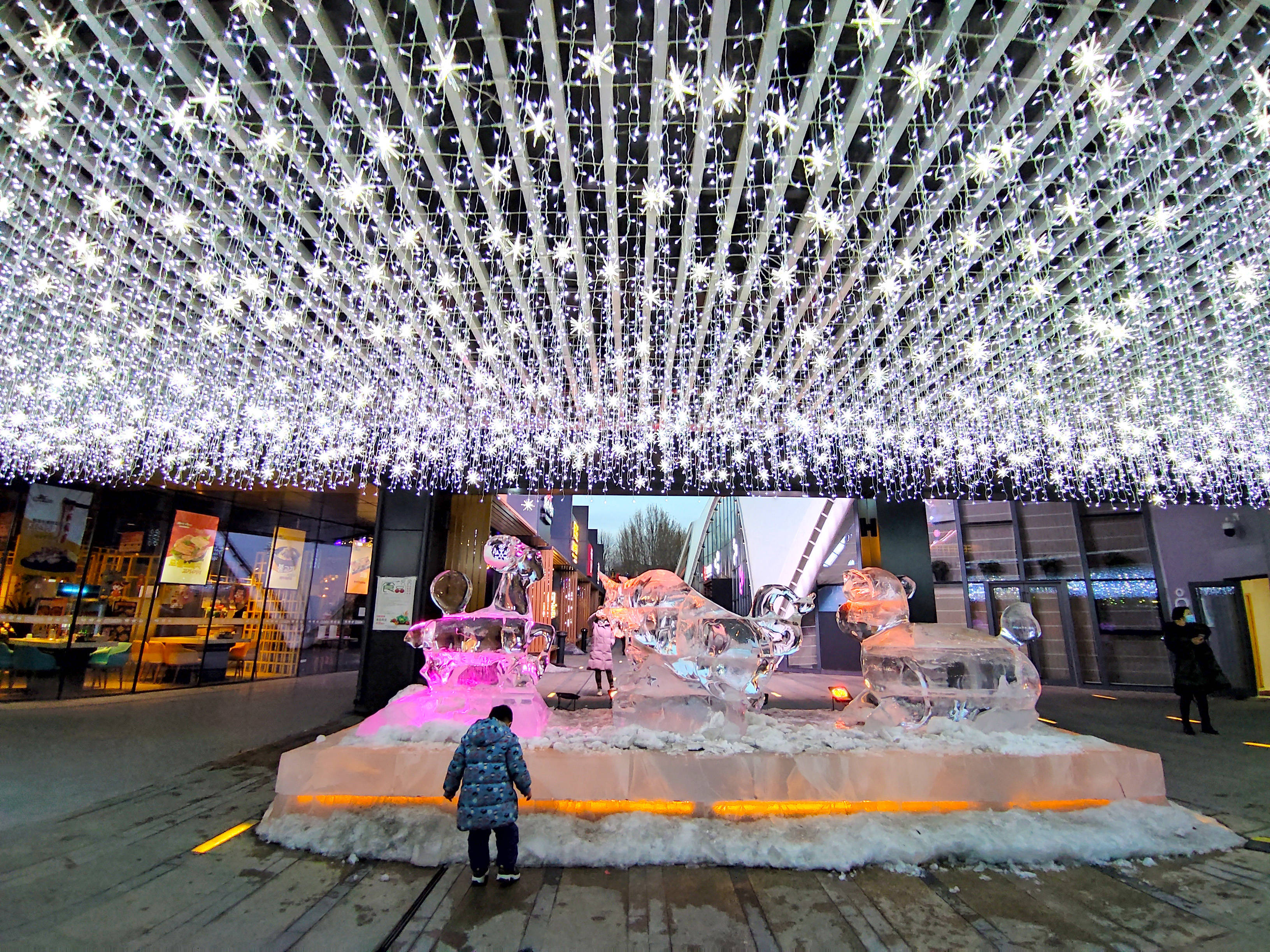 吉林市冰灯迷宫图片