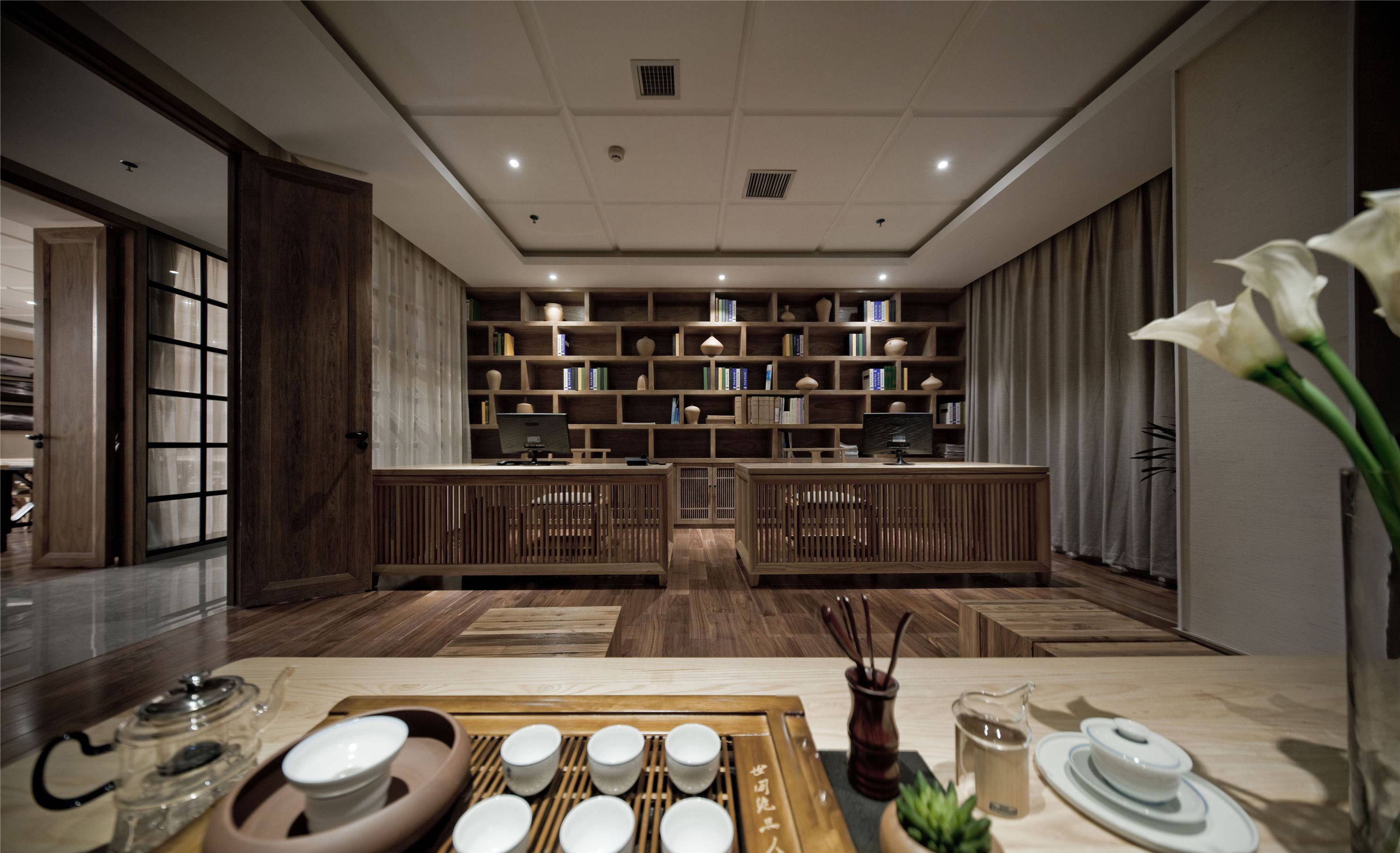 原创办公室新中式绝美