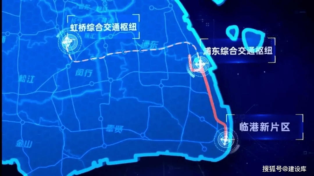 49億開工時間:2022年1月4日上海南匯支線(兩港市域鐵路)工程土建7標