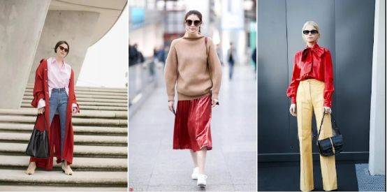 毛衣 碧斯诺兰的穿搭色彩课堂，红与白的高能时刻