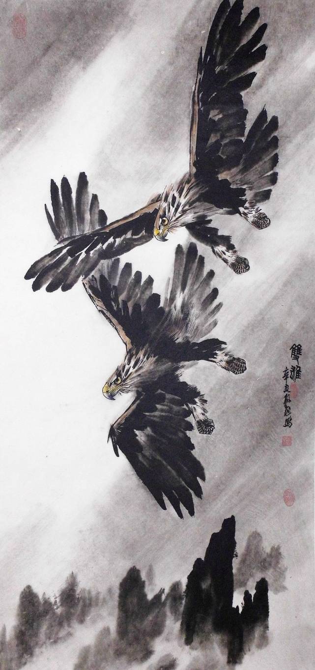 苍鹰|素练霜风起，苍鹰画作殊——国画大师孙征教授