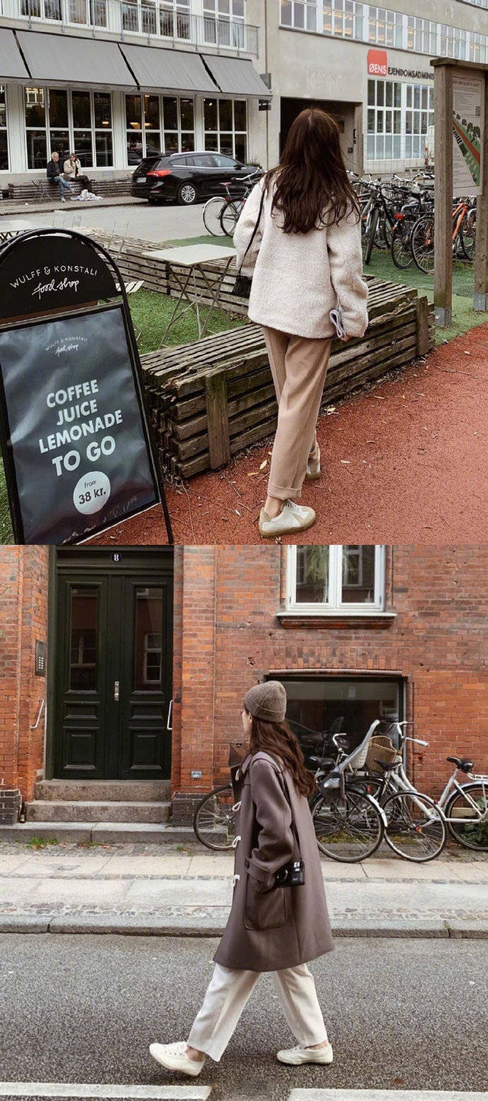 韩系 冬季毛呢大衣怎么穿出质感？亚洲女生最适合的韩系穿搭，快学起来