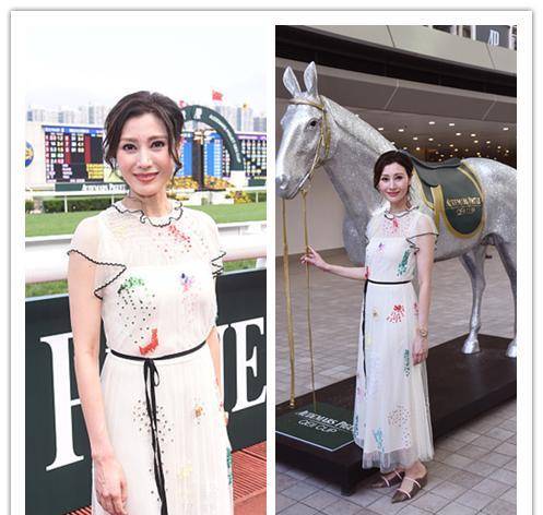 李嘉欣 裙子还是优雅地好看,学李嘉欣这么搭配,显年轻还不装嫩