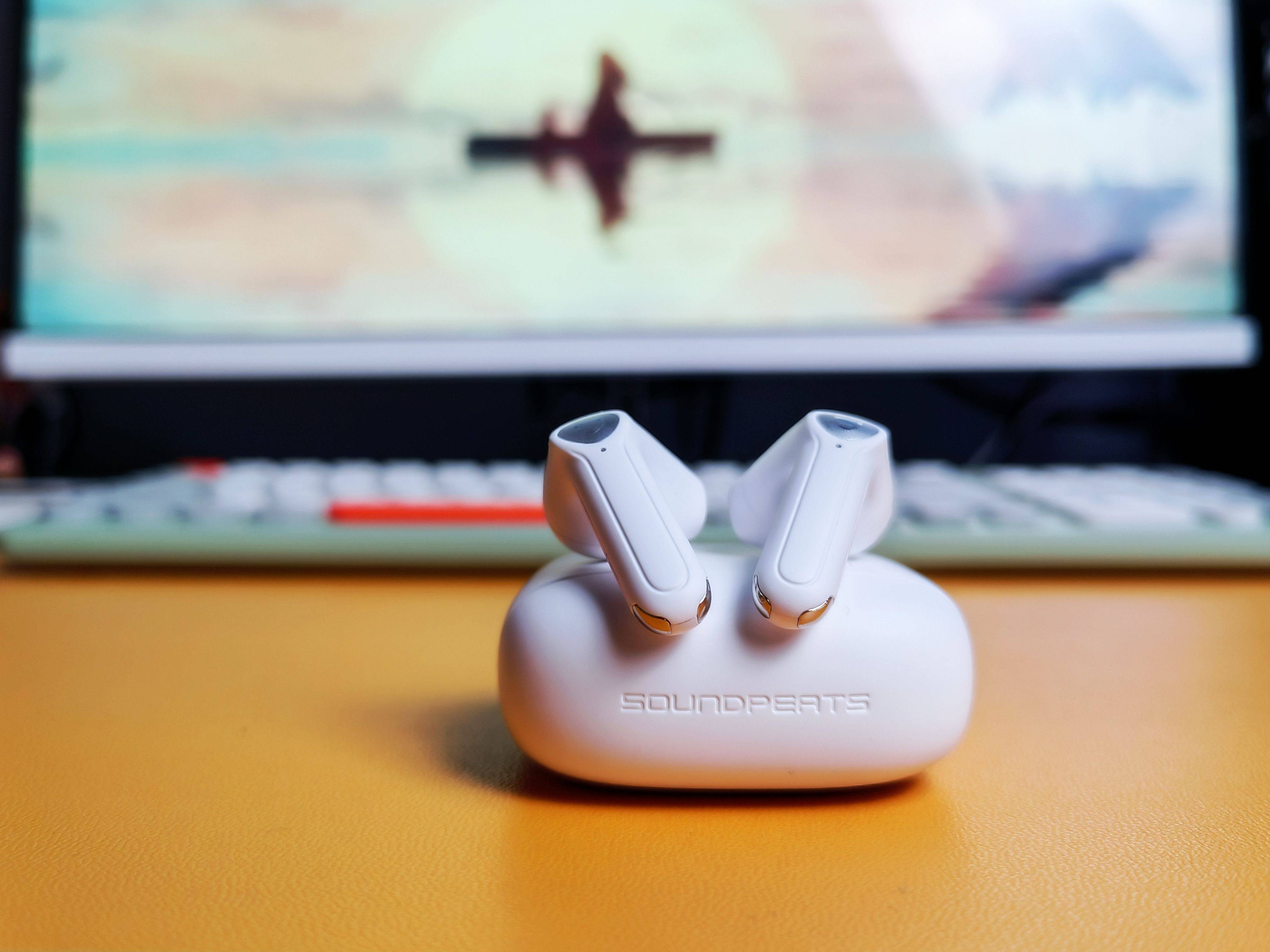 无耳帽半入耳蓝牙耳机胜在佩戴舒适soundpeatsair3蓝牙耳机