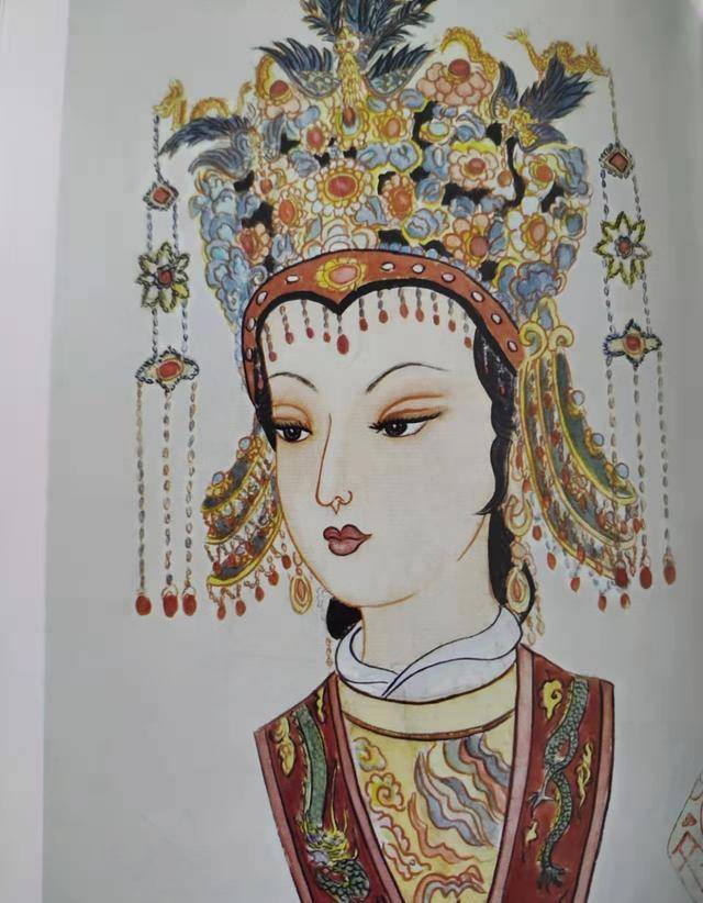 角色|87《红楼梦》杨树云的设计手稿，陈晓旭太像了，仿佛从画中走出来